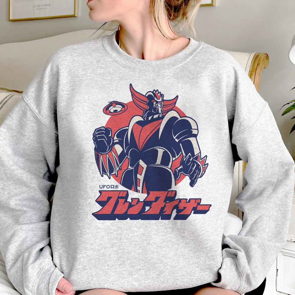 

Goldorak hoodies women Fleece japanese Pullover clothing women anime clothes