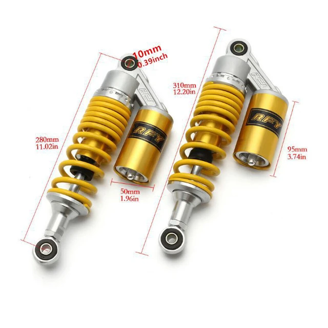 305/325mm Front/Rear Air Shock Absorbers Suspension Shocks Spring for  Motorcycle Off Road Vehicles Go Karts - AliExpress