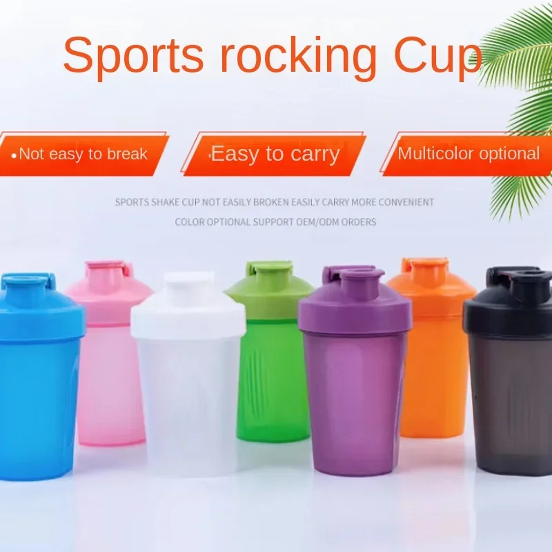 휴대용 플라스틱 셰이커 병, 스포츠 물컵, 유청 단백질 분말 믹서 병, 피트니스 체육관 셰이커, 야외 음료 컵, 신제품