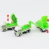 4Pcs/set Mini Inertial Pull Back Sanitation Car Plastic Vehicle Garbage Truck Model Educational Toy for Kids Boy Birthday Gifts 5