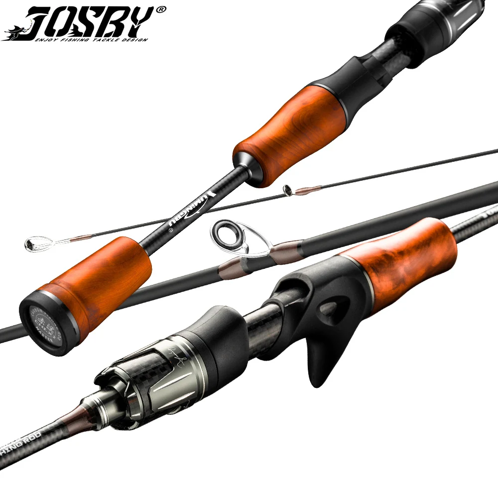 

JOSBY Fishing Rod Carbon Fiber 1.39M 1.55M 1.68M 1.8M Carp Pole for Ultra Light Casting and Pike Spinning Sea Saltwater Pesca
