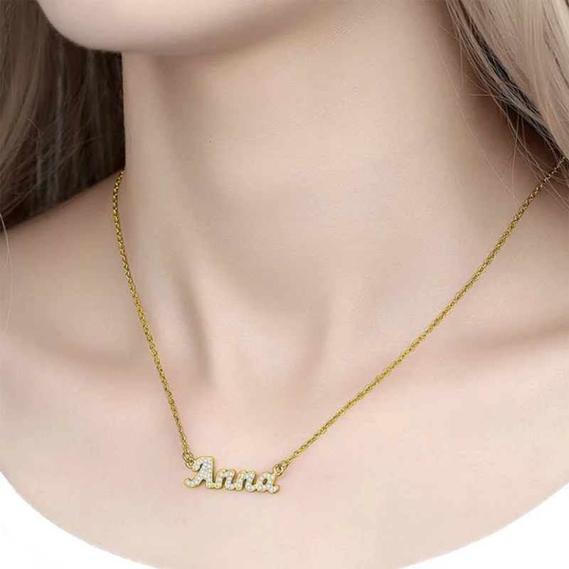 NOKMIT Custom Necklace Personalized 