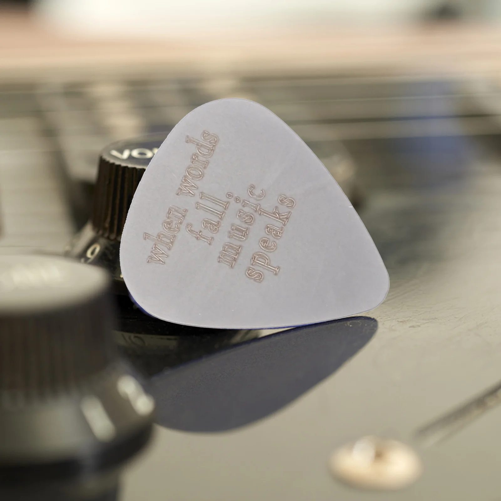 

3 Pcs Positive and Negative Guitar Pick Accessories for Stainless Steel Electric Picks