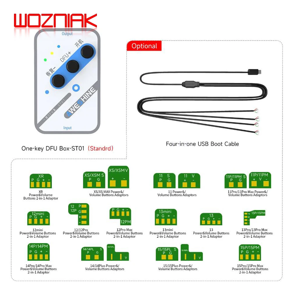 AWESHINE ST01 DFU BOX One-key to enter DFU/ Recovery mode directly