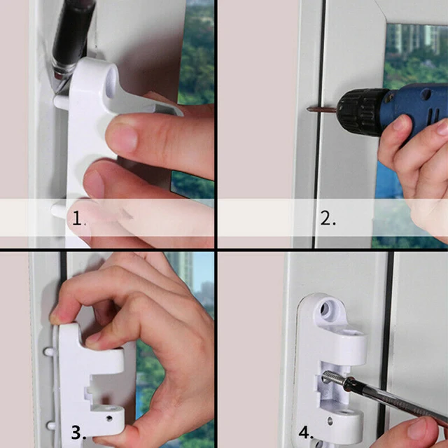Set Di 3 Cerniere Per Porte E Finestre In Bianco - Ricambio Per Serramenti Con Alta Portata - Foto 8