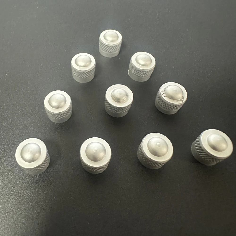 Aluminum Dustproof Tire Valve Caps for Bikes, Autos, and Scooters