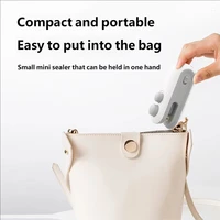 Mini-scelleuse thermique portable USB rechargeable pour sacs de conservation et emballages alimentaires 4