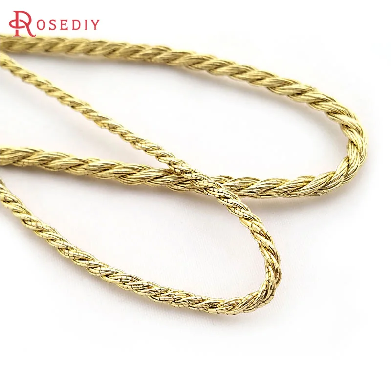 10-Meters-2-5MM-3-5MM-Gold-Color-Silver-Color-Silk-Thread-Rope-Cords ...