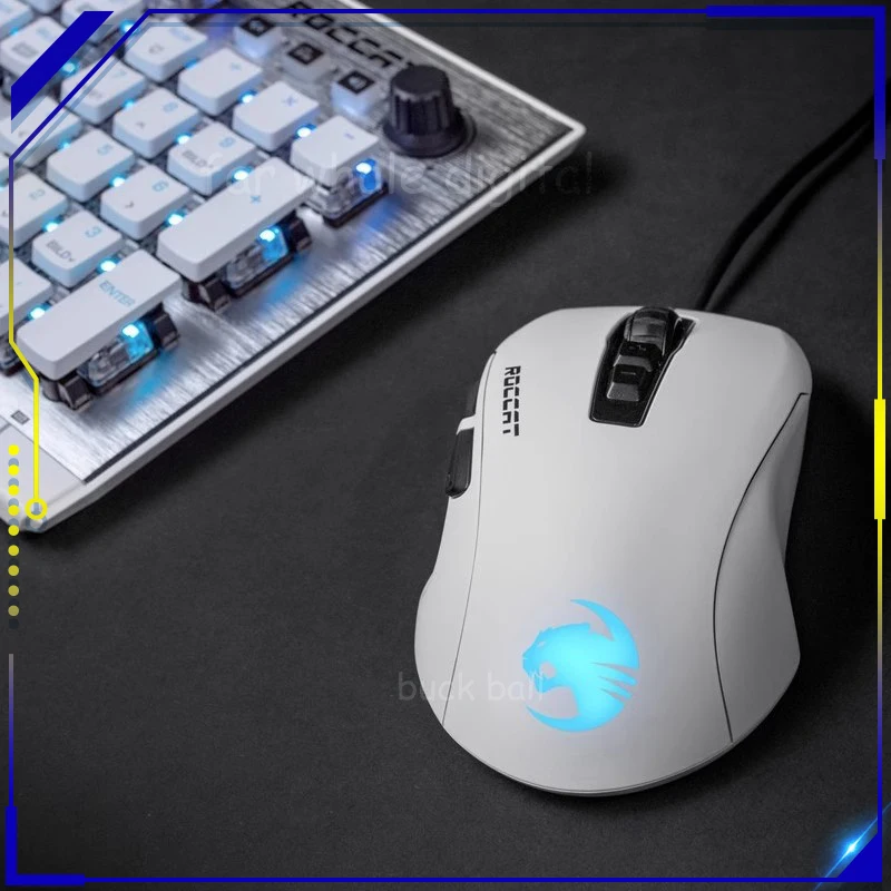 

Roccat Kone Pure Ultra Wired Gaming Mouse 16000DPI 66g Oe Senior Owl-Eye2 Low Delay Gamer Mouse Mice Windows Laptop Minecraft