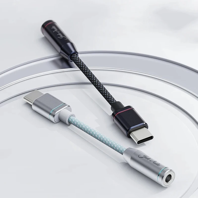 FIIO JadeAudio JA11 고해상도 USB 유형 C 3.5mm 이어폰 헤드폰 어댑터 USB DAC 오디오 케이블 (휴대폰 용)