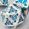 Zinc Alloy Solid Metal Dice DND Polyhedral Dice Used For Dungeon and Dragon MTG Pathfinder RPG Board Game D&D Role Playing Game 4