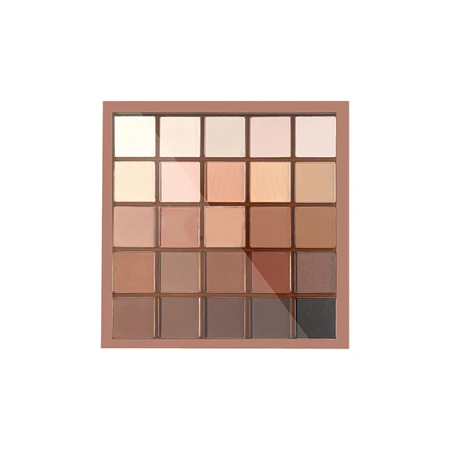 Paleta Sombras 25 Colores – Tonos Tierra, Café y Chocolate