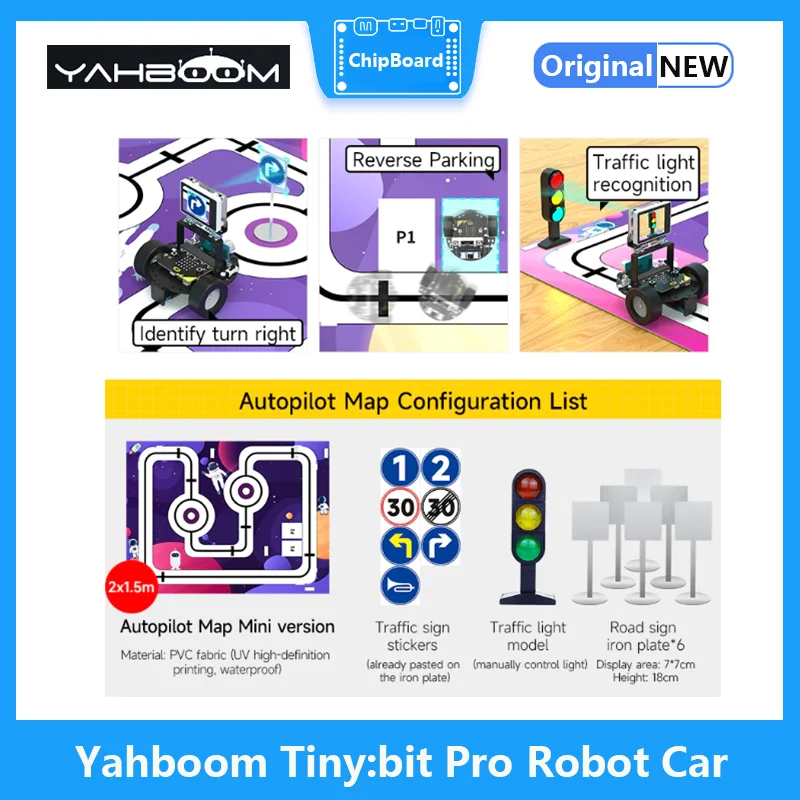 Yahboom Tiny:Bit Pro AI ־ κ ڵ, α׷ K210 , AI ð ν   ŰƮ
