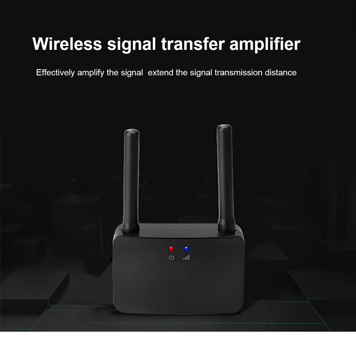 Wireless Signal Repeater Amplifier Learning Code Extender for 433MHz Alarm System and Wireless Detector Sensor Alarm security system security alarm wireless alarm