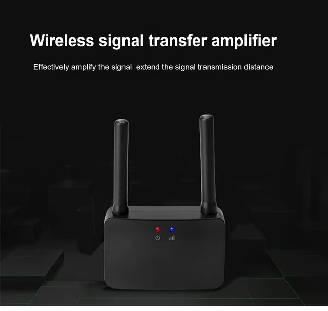 Wireless Signal Repeater Amplifier Learning Code Extender for 433MHz Alarm System and Wireless Detector Sensor Alarm 2