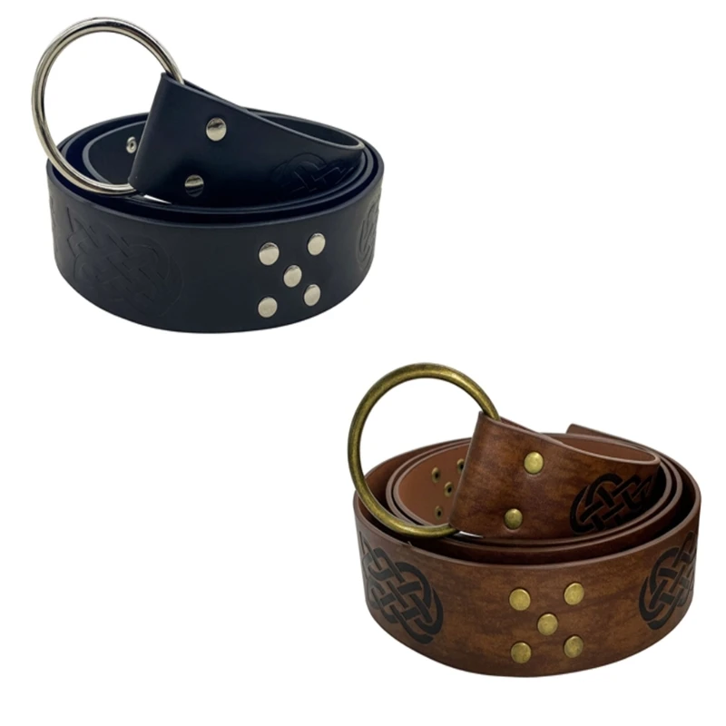 

Vintage Waist Belt Medieval Waistband Waist Wrap Knights Rivet Belt