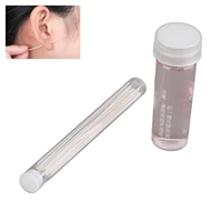 Ear Piercing Cleaning Kit Deodorant Blocking Free Cleaning Ears Holes Tools 15ml Solution 70pcs Lines 1