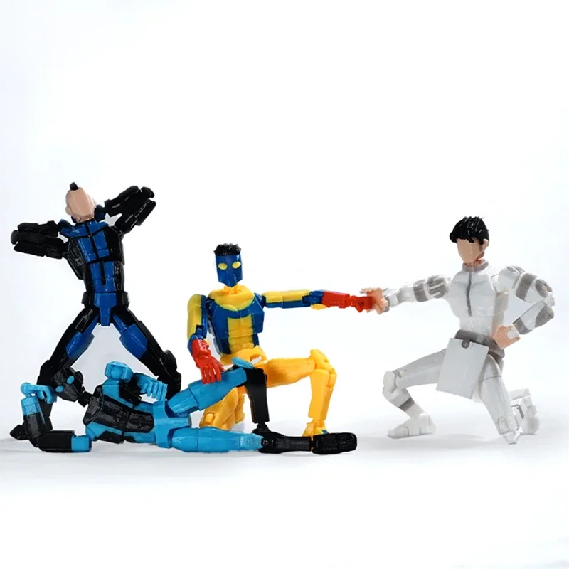 3D Printed Superheroes Anime Multi-Jointed Action Figures Ornaments Gifts