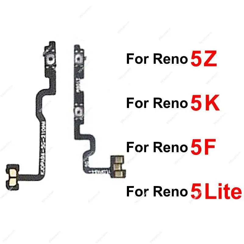 

For OPPO Reno 5 Lite 5Z 5K 5F 5G Side Button Power Volume Flex Ribbon Replacement