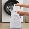 Mesh Laundry Bag Polyester Laundry Wash Bags Washable Coarse Net Laundry Basket for Washing Machine Bra Underware Storage Bags 3