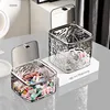 Hair Accessories Organizer Acrylic Storage Box Clear Hair Tie Organizer for Headband Laundry Pods Container Desktop Storage Box 2