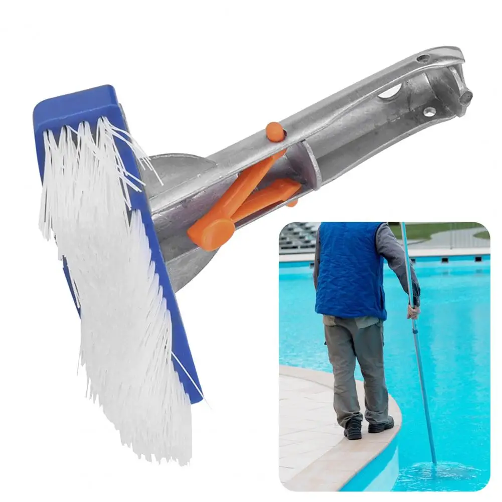 

Pool Brush High-density Elastic Bristle Pool Brush for Stain Removal Swimming Pool Scrubbing Tool for Home Outdoor Pools