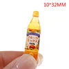 5PCS Dollhouse Miniature Japanese Juice Tea Drink Model Kitchen Food Accessories For Doll House Decor Kids Pretend Play Plays 6
