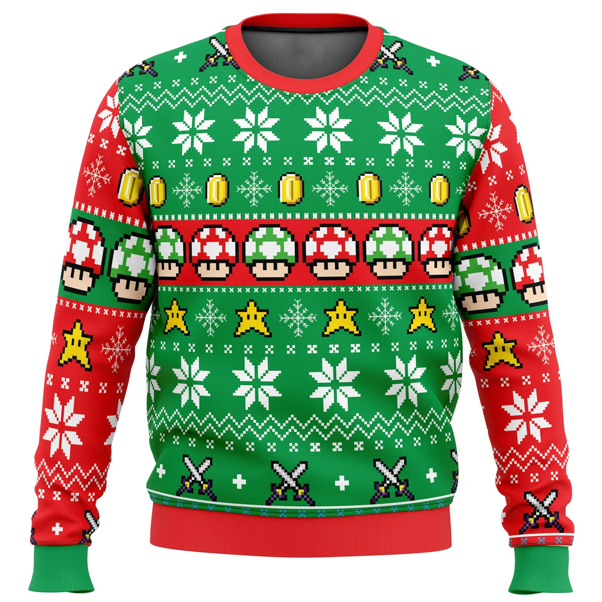 thumbnail image 1 of Suéter navideño de regalo, jersey de Papá Noel para hombre, sudadera 3D, ropa de otoño e invierno más vendida, Kart Ugly 2024 Año Nuevo, 1 of 4