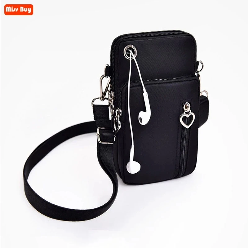 Universal Mobile Phone Bag For Samsung/iPhone/Huawei/HTC/LG Case Wallet Outdoor Sport Arm Purse Shoulder Bag Women Phone Pouch