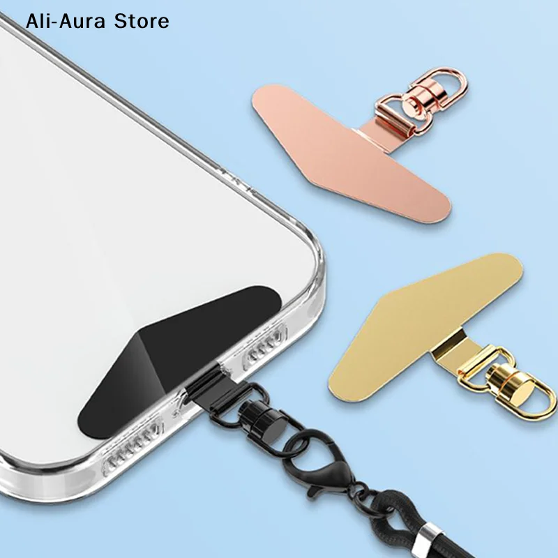 Steel Phone Lanyard Anti-Lost Strap with Metal Clip