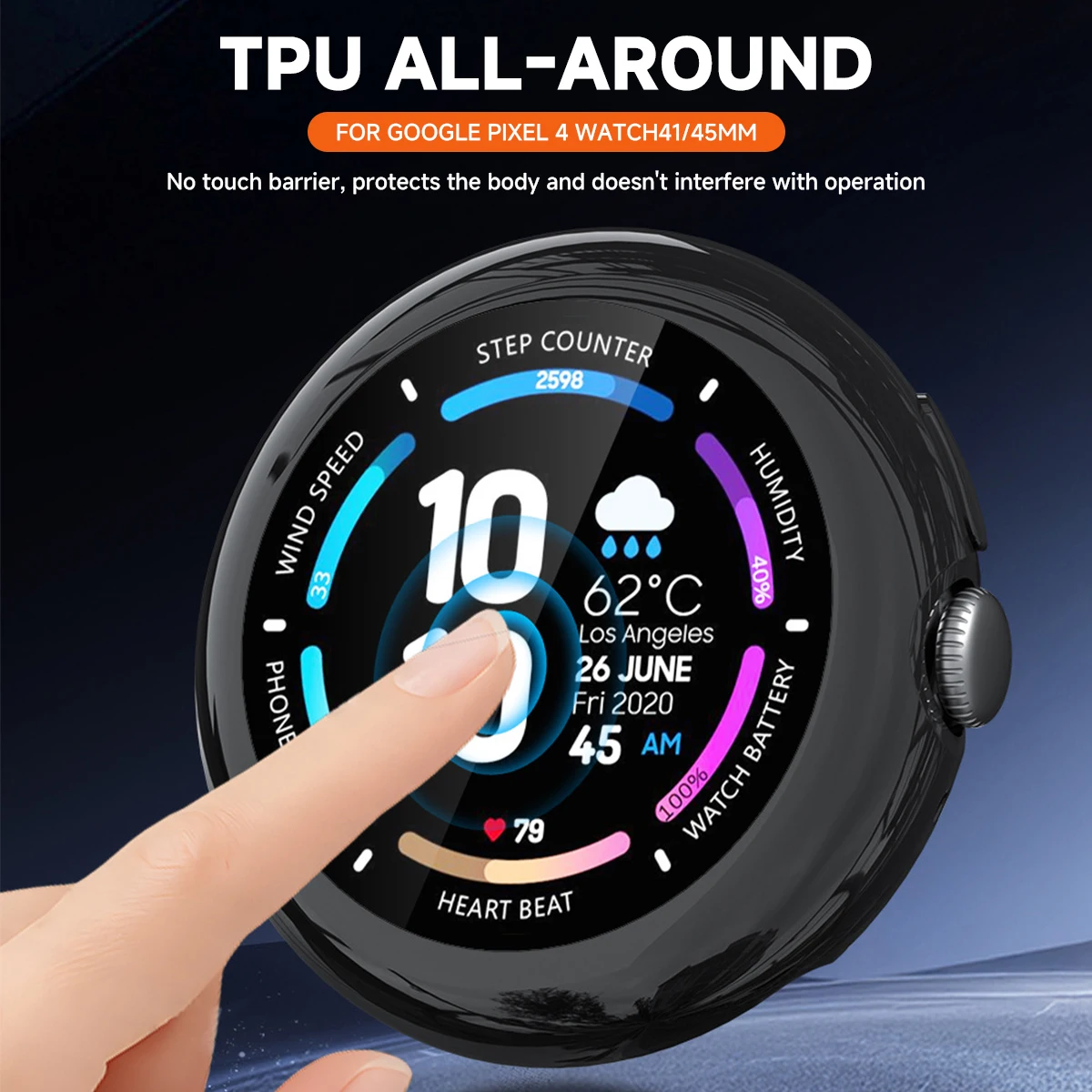 Full Coverage Soft TPU Protective Bumper Case