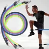11Pcs TPE Resistance Bands Set Elastic Fitness Band Pull Rope Exercise Bands With Door Anchor Legs Ankle Straps Carrying Bag 3