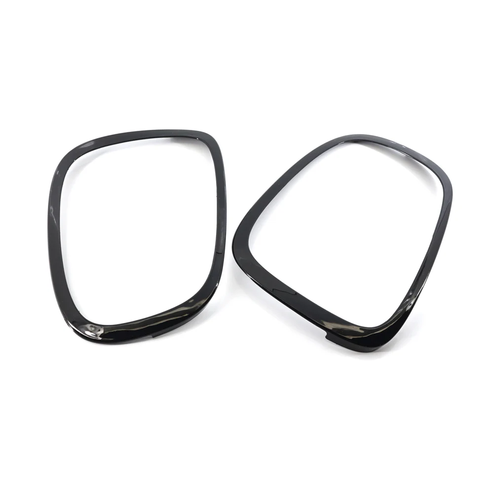 Headlight Trim Ring 2pcs Font/Rear Lamp Frame For MINI COOPER F55 F56 F57 2013-51712355791 51712355798
