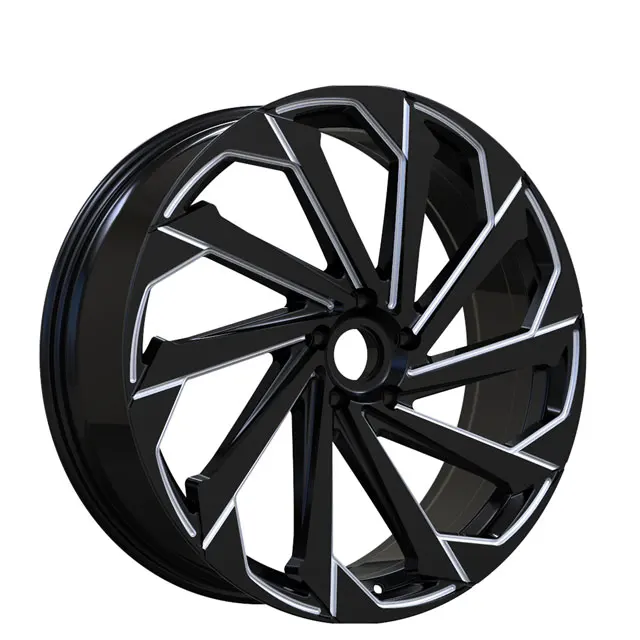 

New arrival size 20" 22" 24 " 5x100~120 rims direct factory aluminum alloy wheels for passenger car wheels