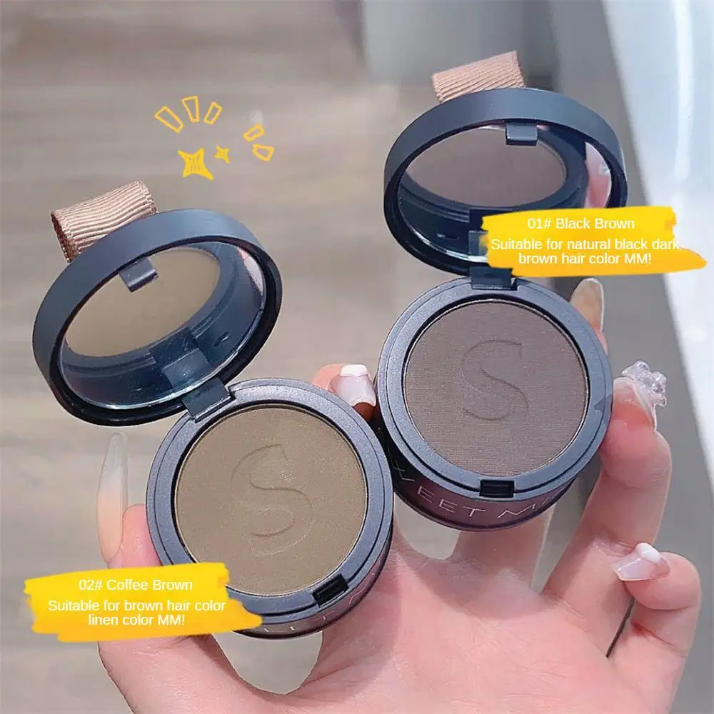 

Magical Fluffy Hairline Powder Hair Line Shadow Hair Concealer Root Cover Up Gray Coverage Unisex Instantly 2 Color