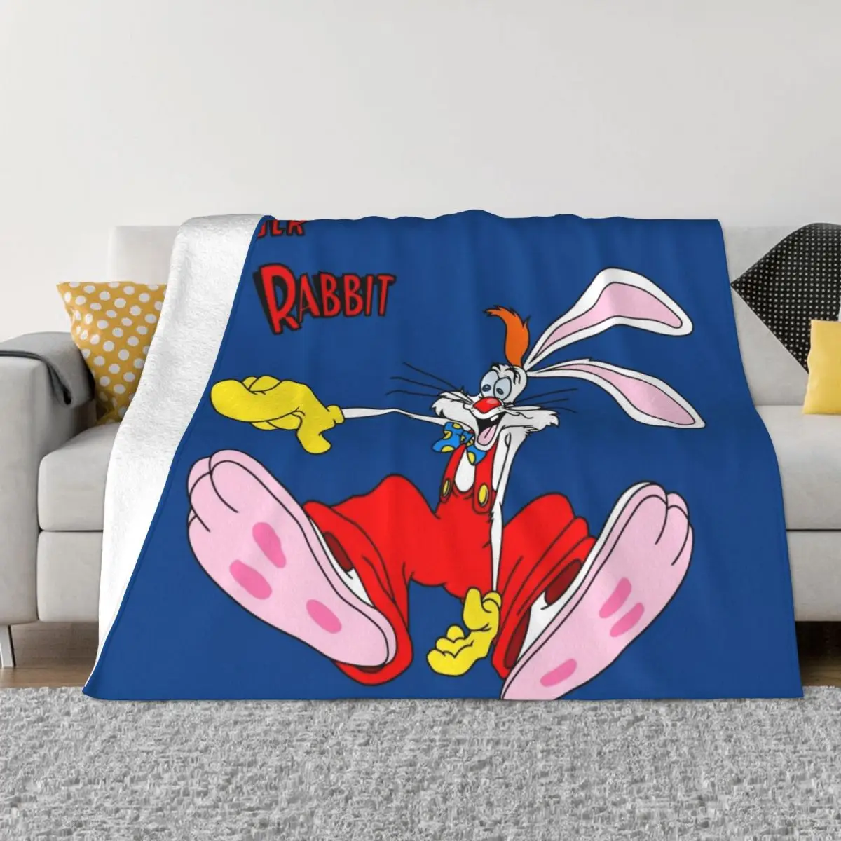 Roger Rabbit I Throw Blanket Sofa Throw Coperte Del Venerdì