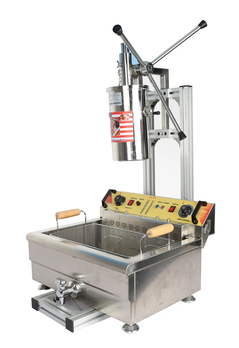 Macchina Per Hot Dog E Churros - Estrusore Con 7 Fori Per Salsicce E Dolci - Foto 5