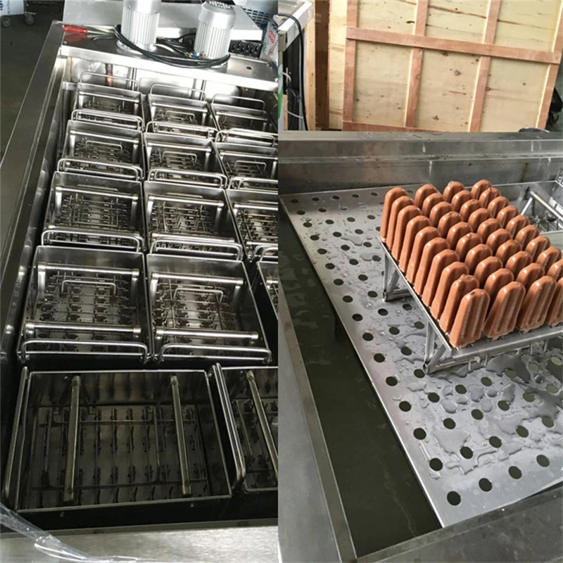 ZQR-01M Commercial Fast Refrigerating Ice Cream Machine Integrated Manual Fruit Yogurt Popsicle Popsicle Machine