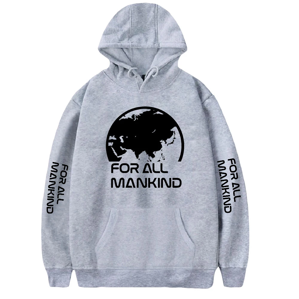 For All Mankind Television Long Sleeve Sweatshirt Women Men Hoodie Harajuku Streetwear  Casual Style Funny Clothes