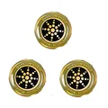 Golden 3pcs