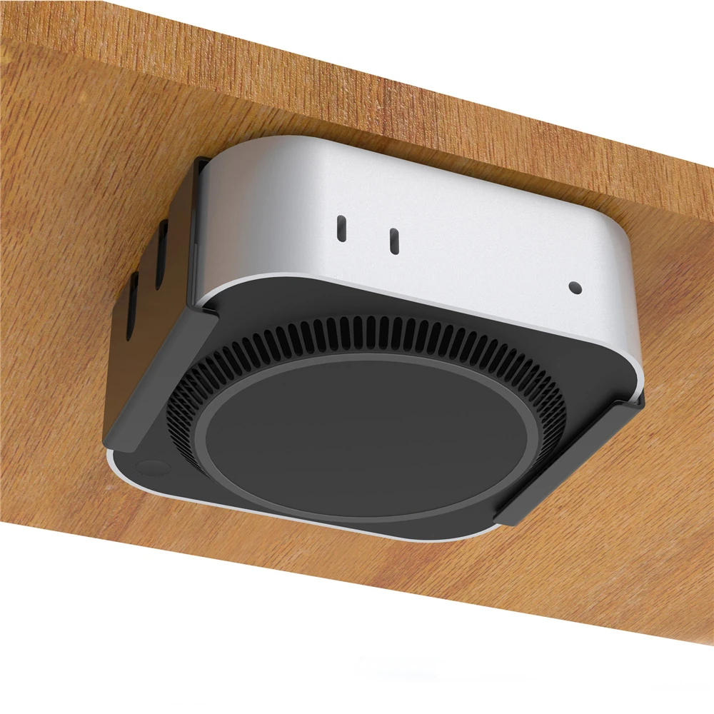 Display Bracket for Mac mini M4 / M4 Pro 2024 Under Desk Stand Holder for VESA Connection Bracket For M4 / M4 Pro Wall Mount 3