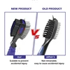 1piece Golf Club Brushes and Groove Cleaner with Magnetic Keychain Oversized Golf Brush Head and Retractable Spike Super 2
