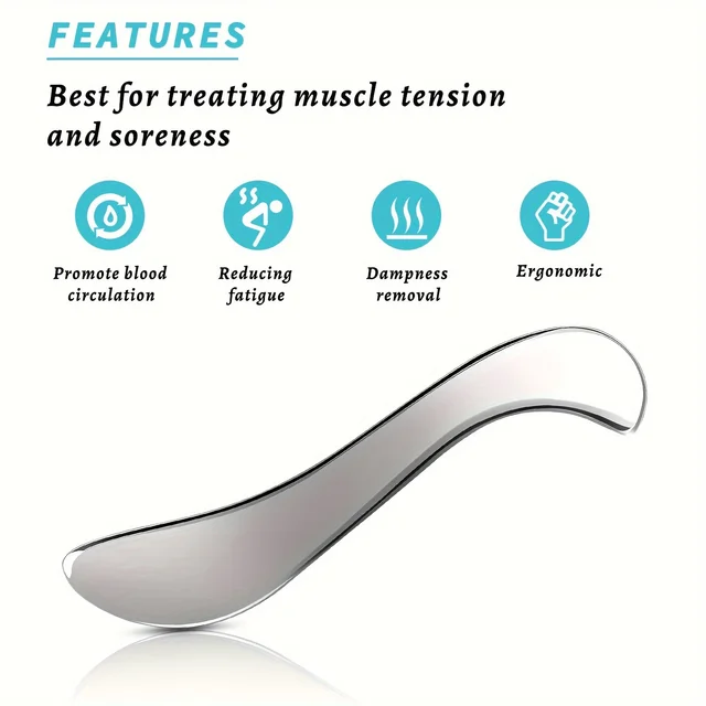 Gua Sha Stainless Steel Massage Tools Muscle Scraper Tool, Physiotherapy Tools, Muscle Gua Sha Tools 5