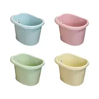 Baby Bath Tub Non Slip Bathing Seat Infant Bathtub for Toddlers Boys Newborn 1