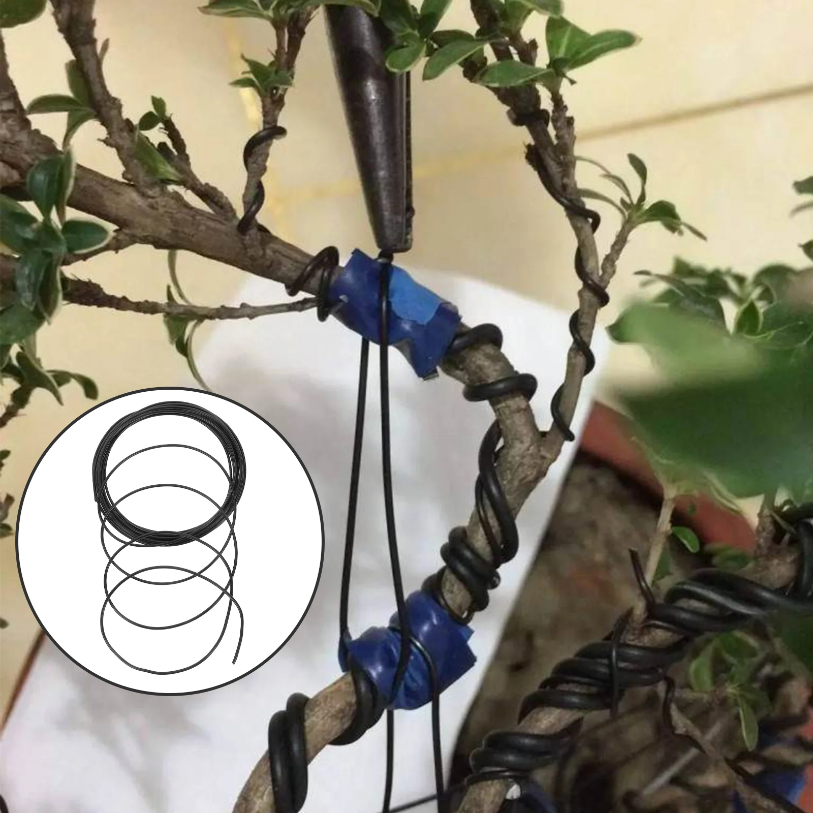 Aluminum Wire Bonsai Shaping Indoor Potted Plants Convenient Multi-use Flexible Kit Fixing