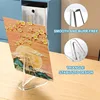 50/1pcs Transparent Acrylic Coin Display Stand Holders Small Easel Rack Card Commemorative Challenge Coin Capsule Holder Support 3