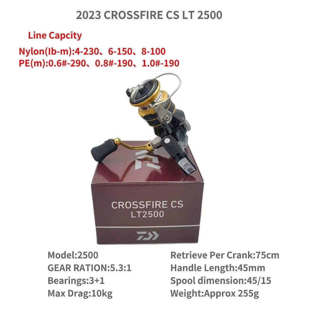 2023 ダイワ クロスファイア CS LT 1000 1000-XH 2000 2000-XH