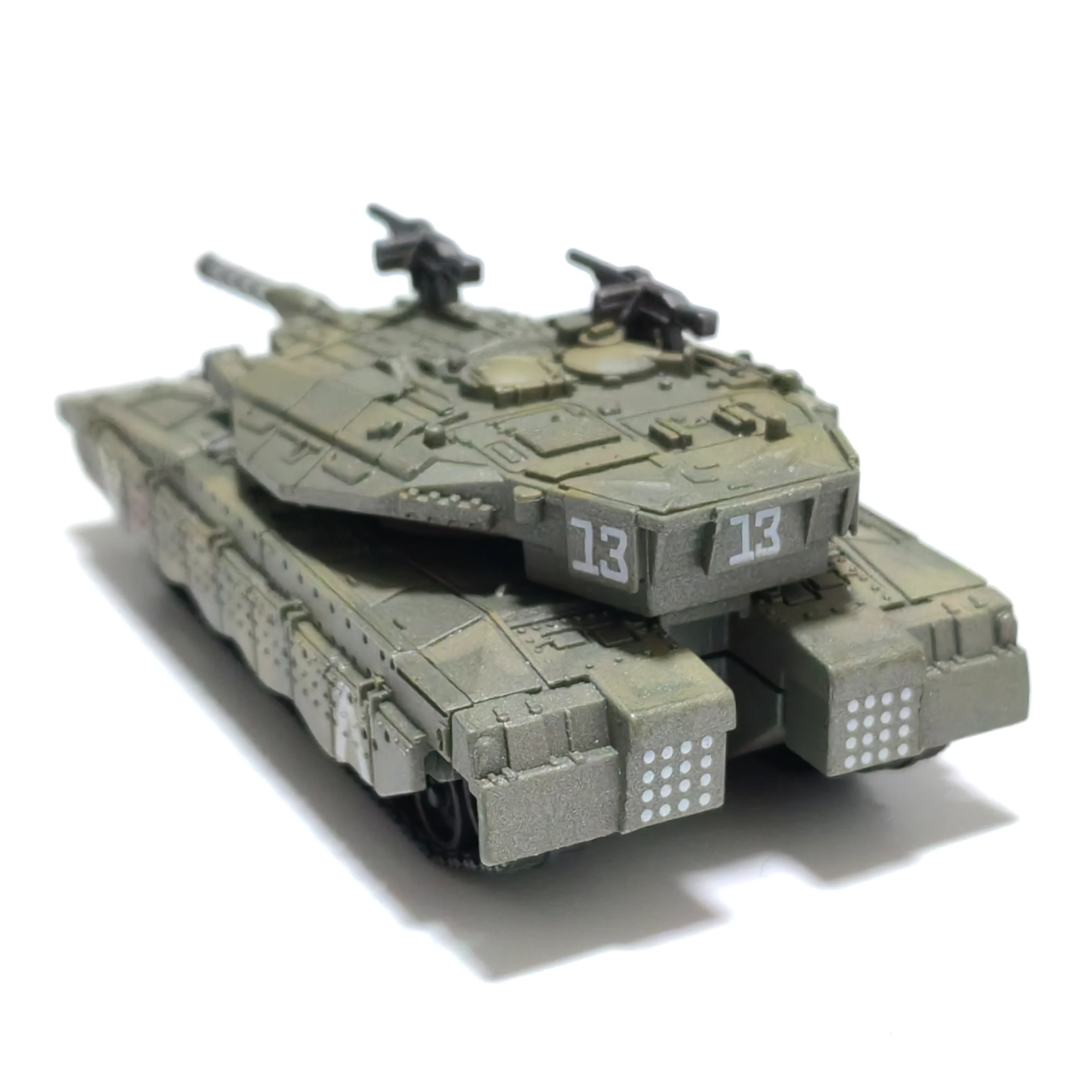 1/72 Scale MERKAVA  Main Battle Tank Plastic Model Kit – DIY Assembly, Military Gift for Christmas Creative Gifts & Presents