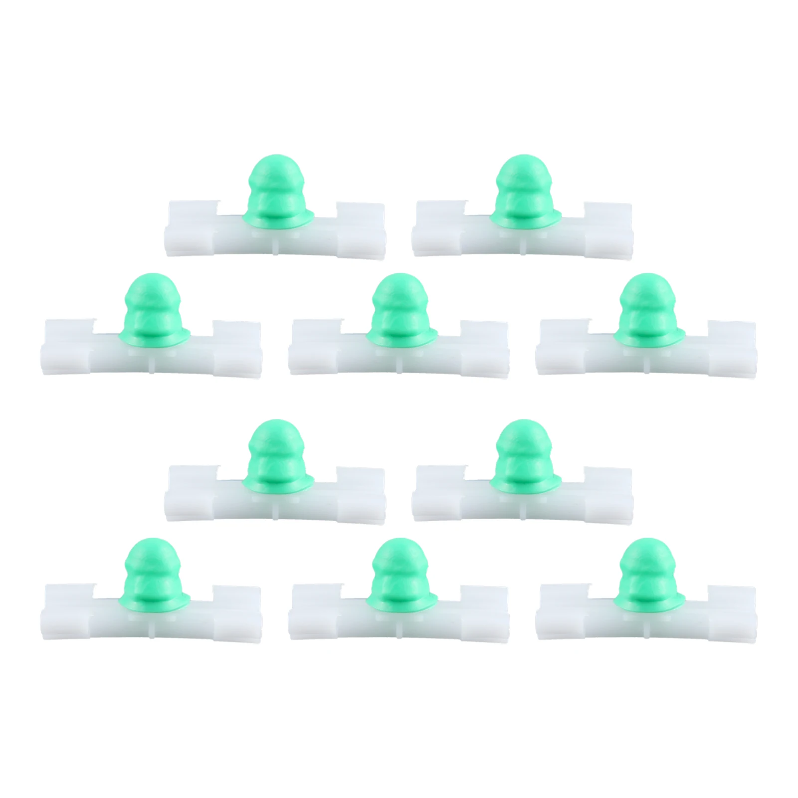 

10 Sets Door Bumpstrip Retaining Fastener Clips Side Molding Clamp Fit for BMW E46 51138231130 Plastic Car Parts