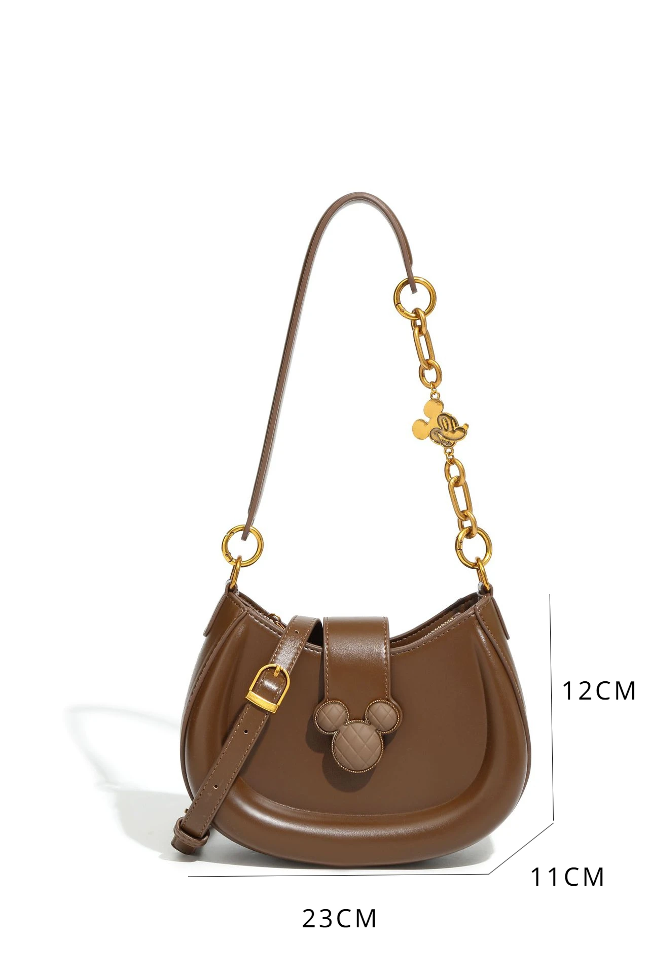 Disney Mickey Purses and Handbags Luxury Retro Tote Bags for Women Large Capacity Kawaii Crossbody Shoulder Bag Anime PU Case